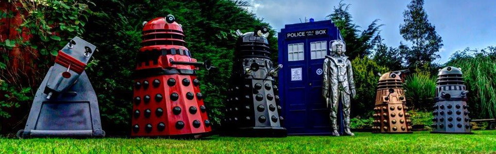 Who-ray Dalek Sci-Fi Hire - Dr Who villain replicas for hire - Dalek, Cyberman